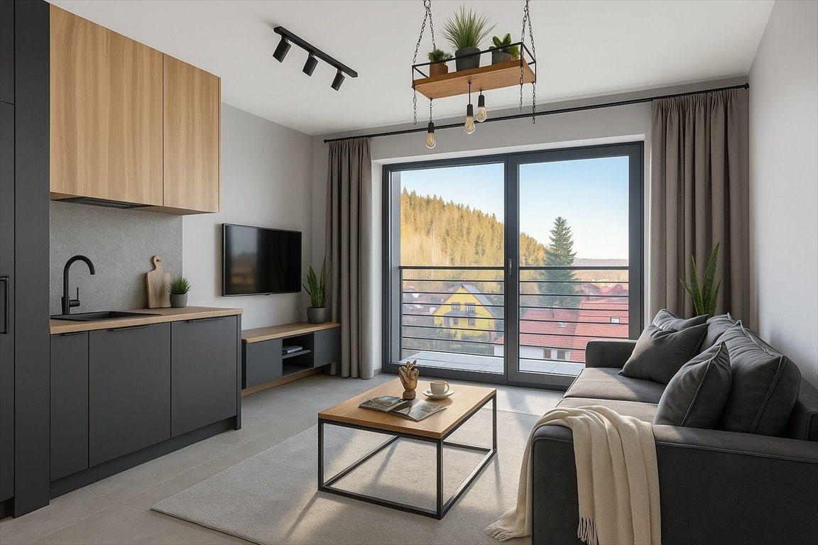 Nowoczesny apartament 43,2 m2 w Karpaczu, kameralna inwestycja Karpacz  43m2 Foto 1