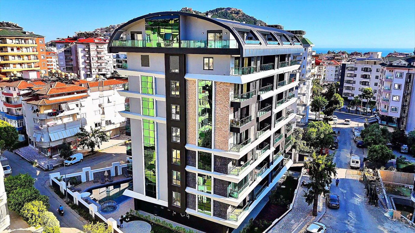 Nowoczesny 2 pok. apartament z basenem i sauną w Alanyi Turcja, Alanya, Saray, Alanya, Antalya  123m2 Foto 1