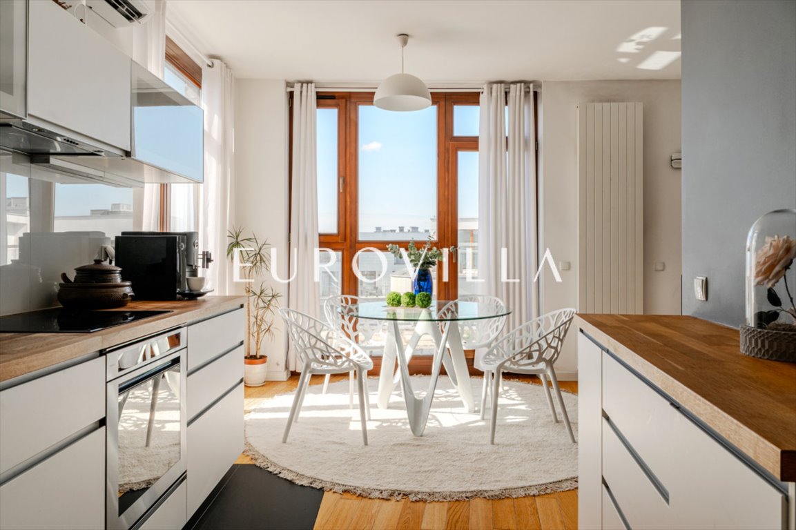 Penthouse z 75 m2 tarasem i 2 łazienkami w Wilanowie Warszawa, Wilanów, Sarmacka  84m2 Foto 1