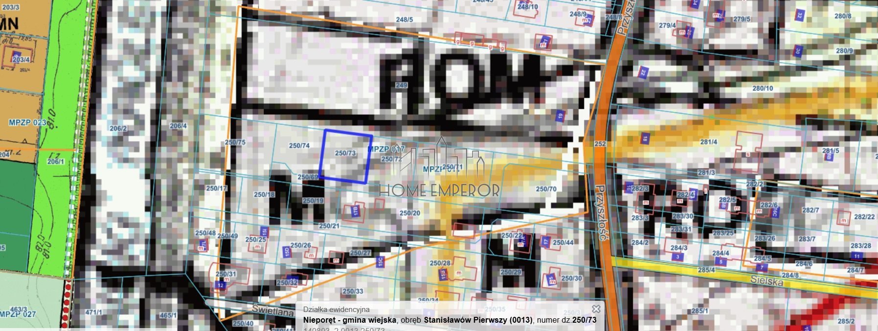 Działka budowlana na sprzedaż Stanisławów Pierwszy, Przyszłość  909m2 Foto 1