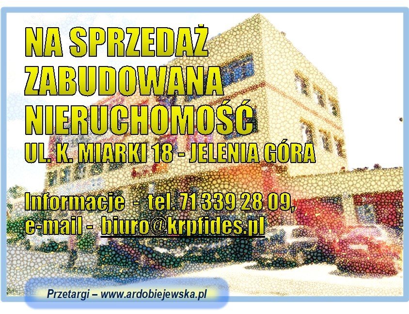 Na sprzedaż obiekt biurowo-handlowy 961 m² w Jeleniej Górze Jelenia Góra, Karola Miarki  961m2 Foto 1