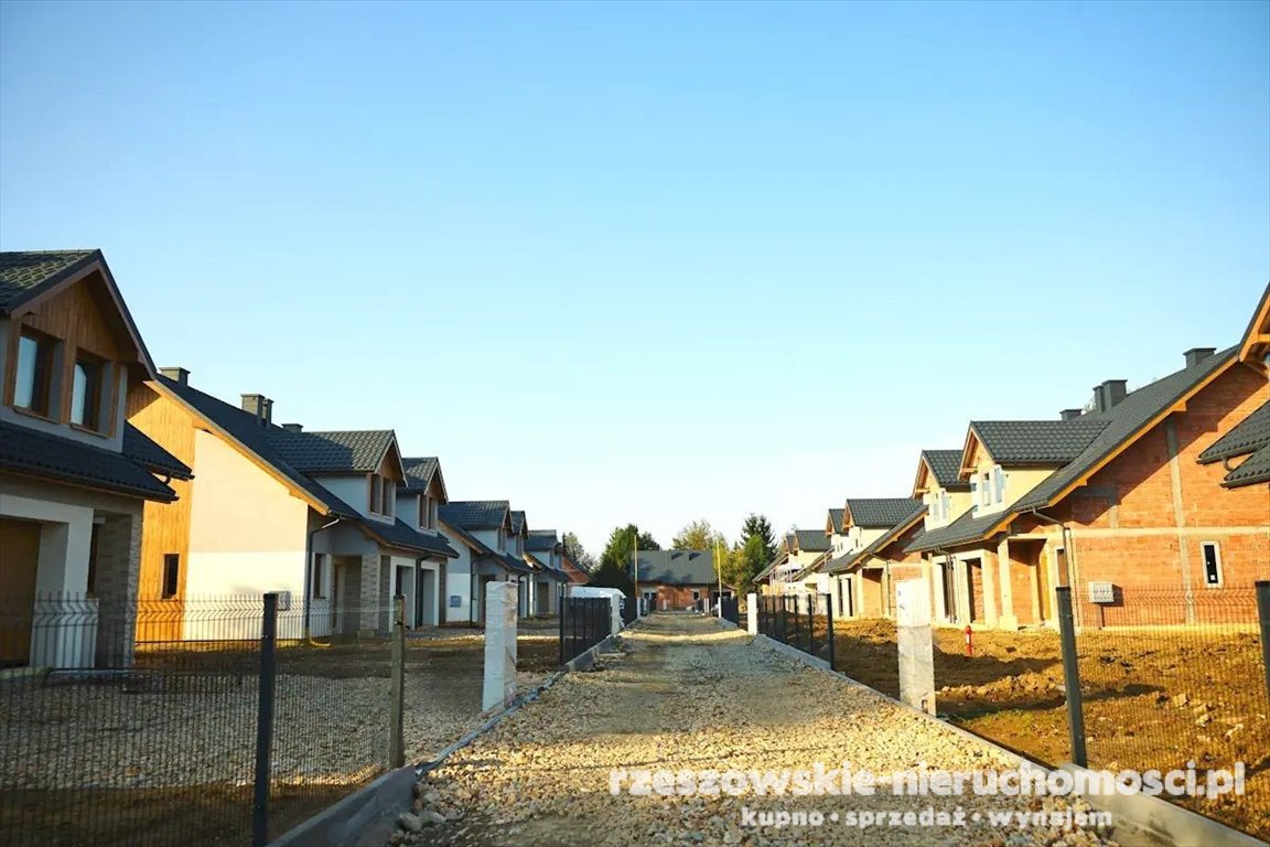 Nowoczesny dom bliźniak 155 m2 w stanie deweloperskim PREMIUM Łańcut, Kąty  155m2 Foto 1