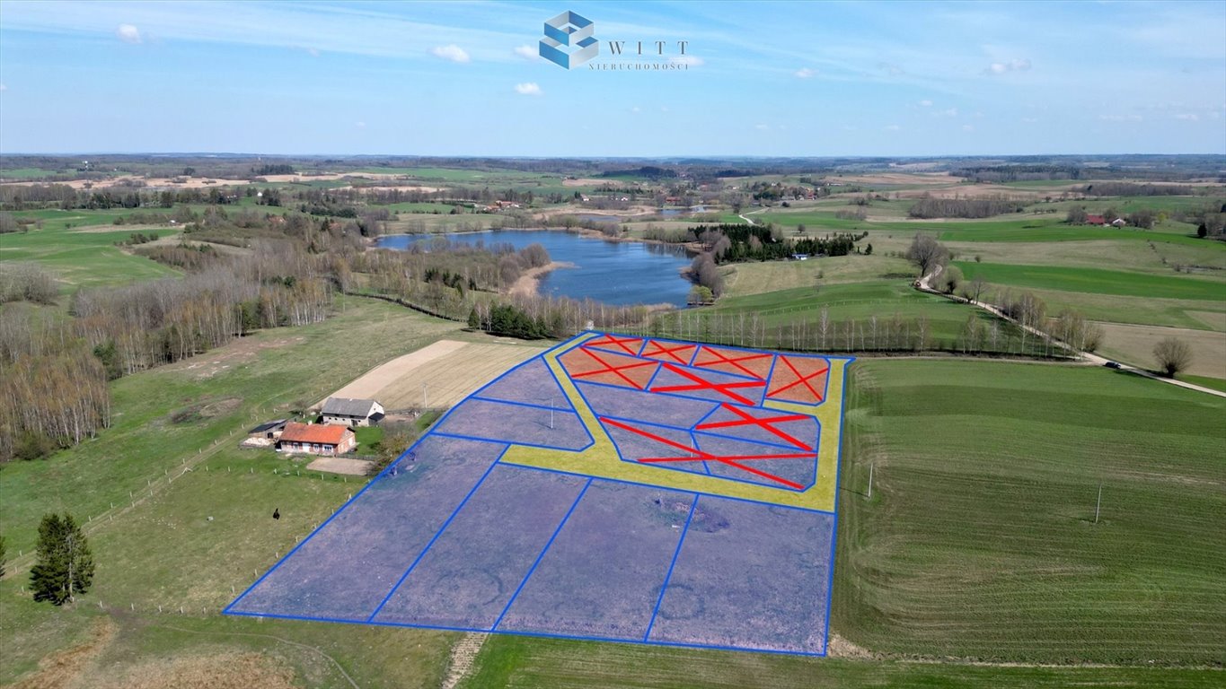Działka budowlana na sprzedaż Brzydowo  966m2 Foto 1