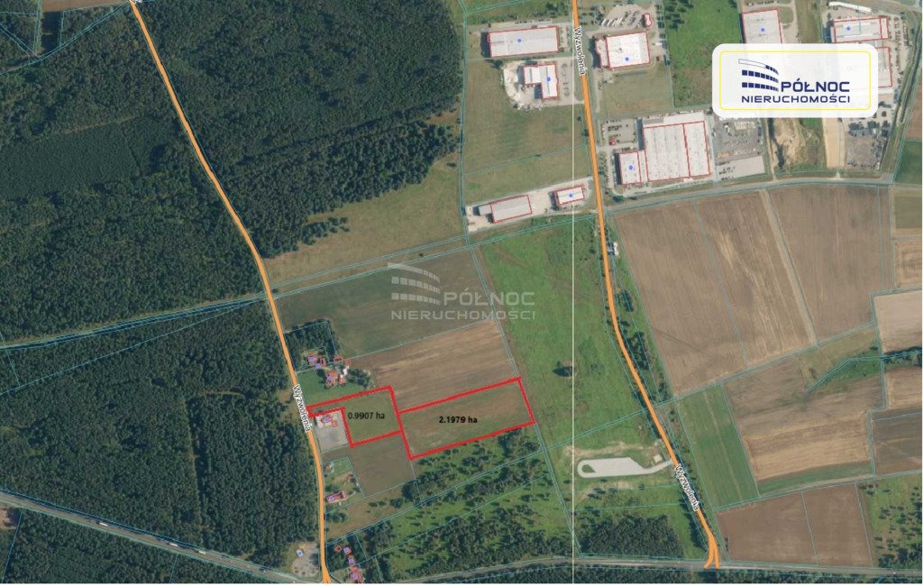 Działka inwestycyjna na sprzedaż Wykroty  31 800m2 Foto 1