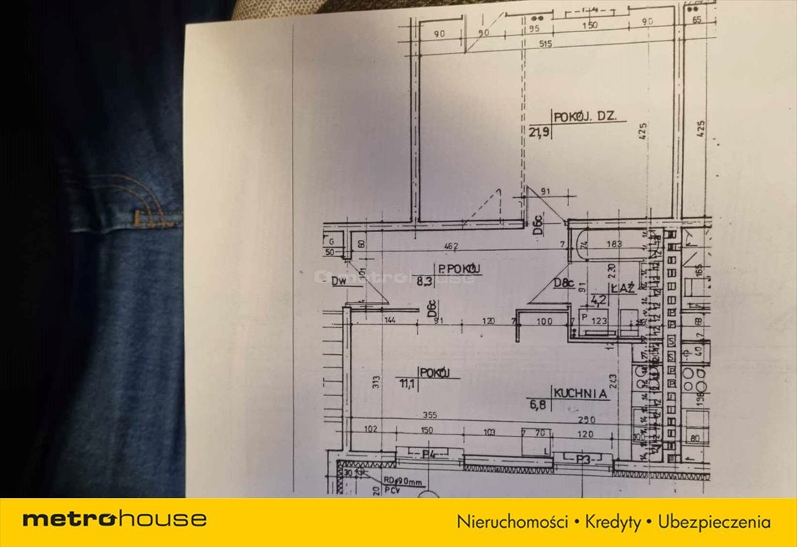 Mieszkanie dwupokojowe na sprzedaż Pruszków  52m2 Foto 9