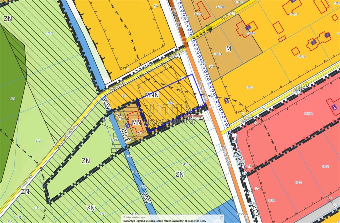 Do sprzedania działka 2000 m² w Strzeniówce z mediami Strzeniówka, Pruszkowska  2 000m2 Foto 1