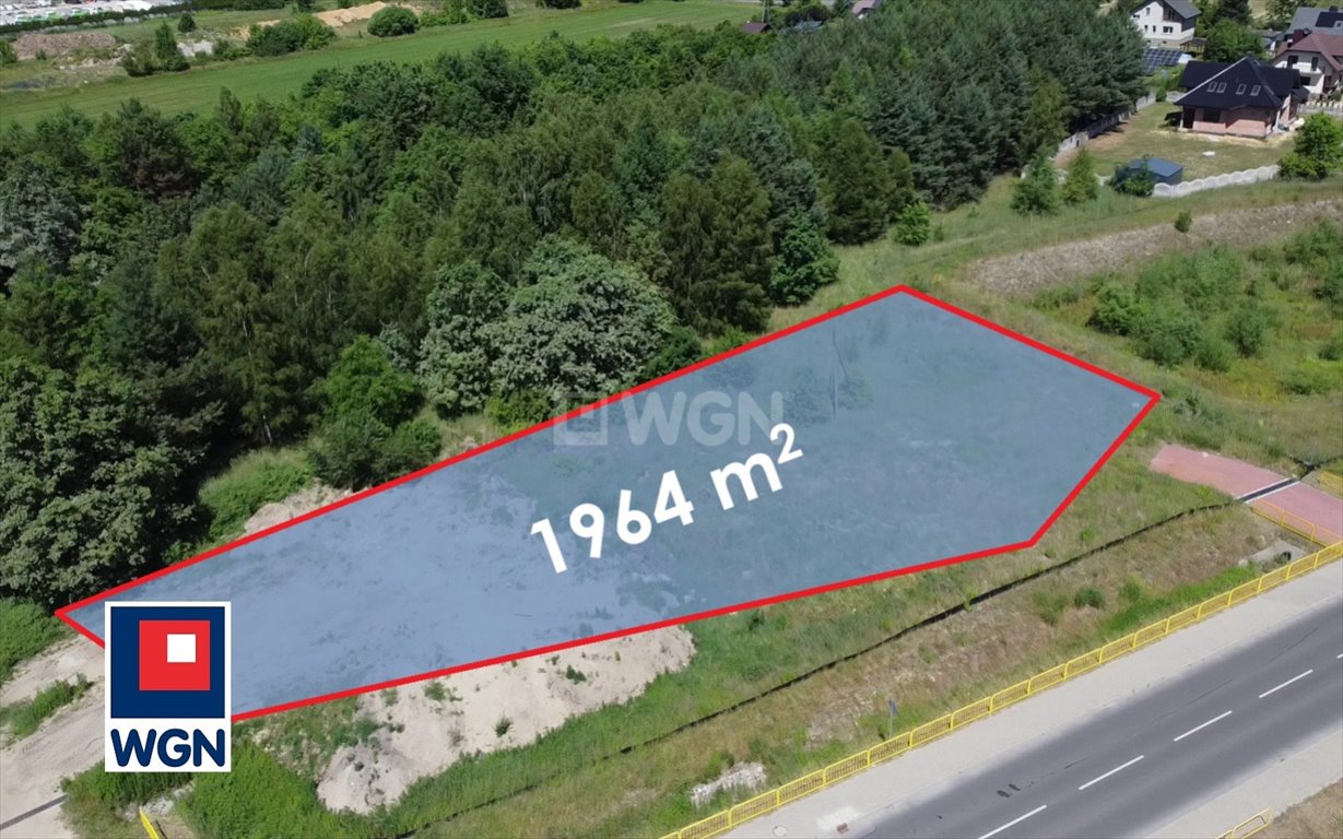 Działka 1964 m2 przy A1, blisko domów, media w drodze Łojki, Długa  1 964m2 Foto 1