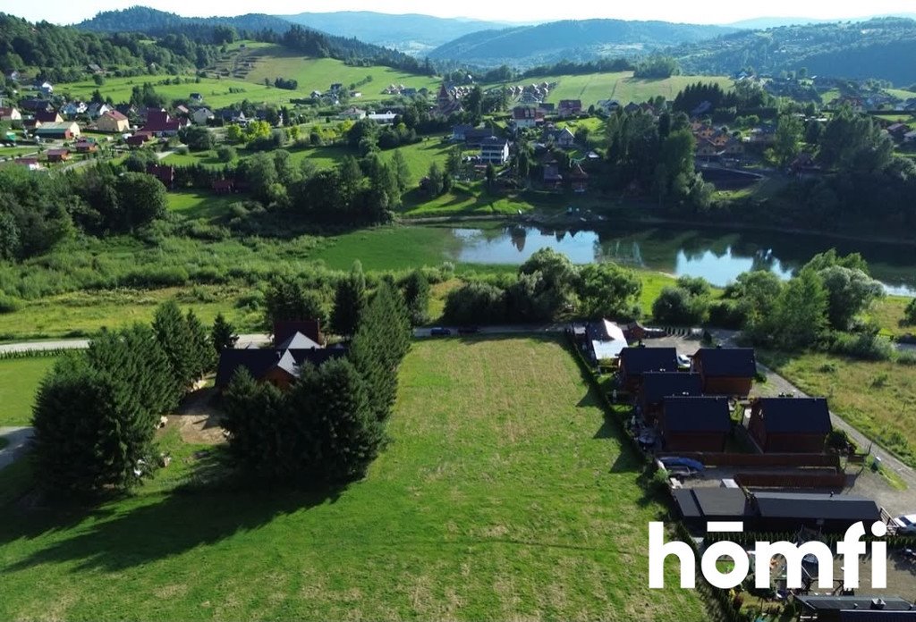 Działka inwestycyjna z WZ na 3 domki nad Soliną Zawóz  1 646m2 Foto 1