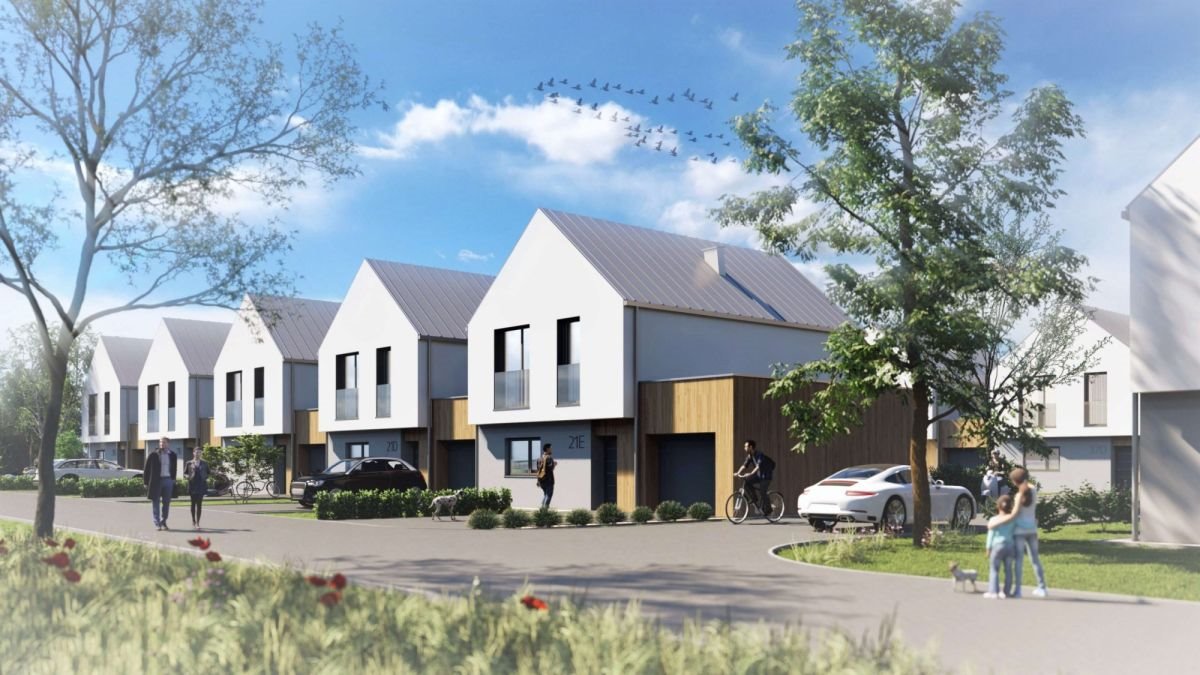 Komfortowy segment z garażem i ogrodem w spokojnej okolicy Rzeszów, Budziwojska  125m2 Foto 1