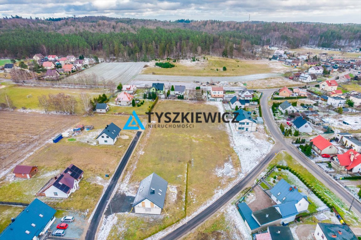 Działka budowlana 1079 m2 w sercu Kaszub z planem zagospodarowania Szymbark  1 079m2 Foto 1