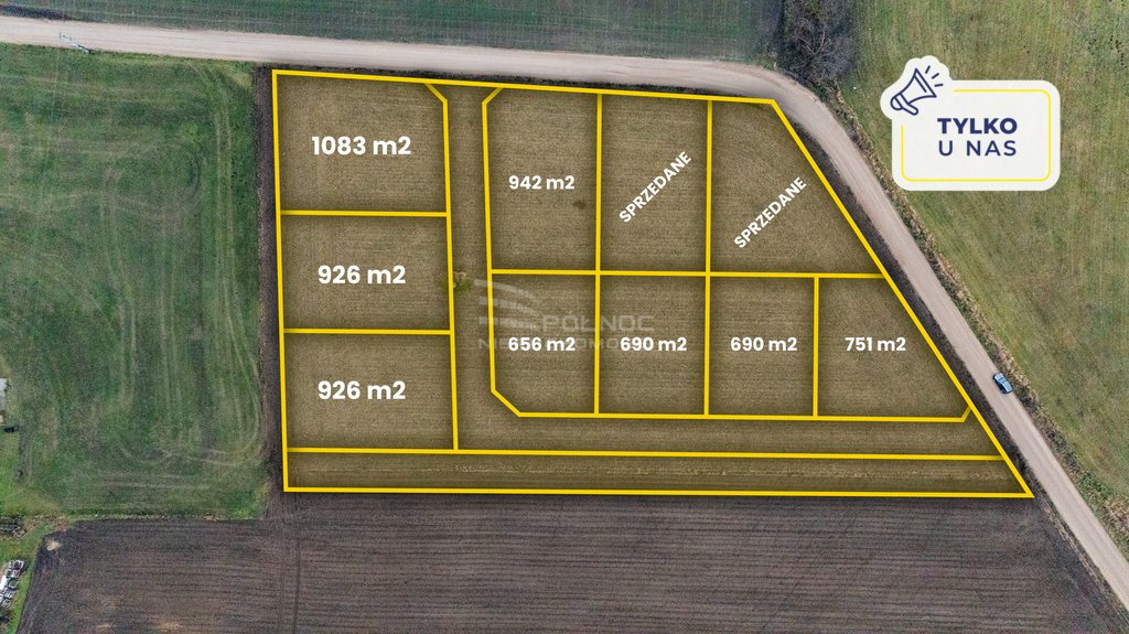 Działka budowlana na sprzedaż Stare Kupiski, Świerkowa  656m2 Foto 1