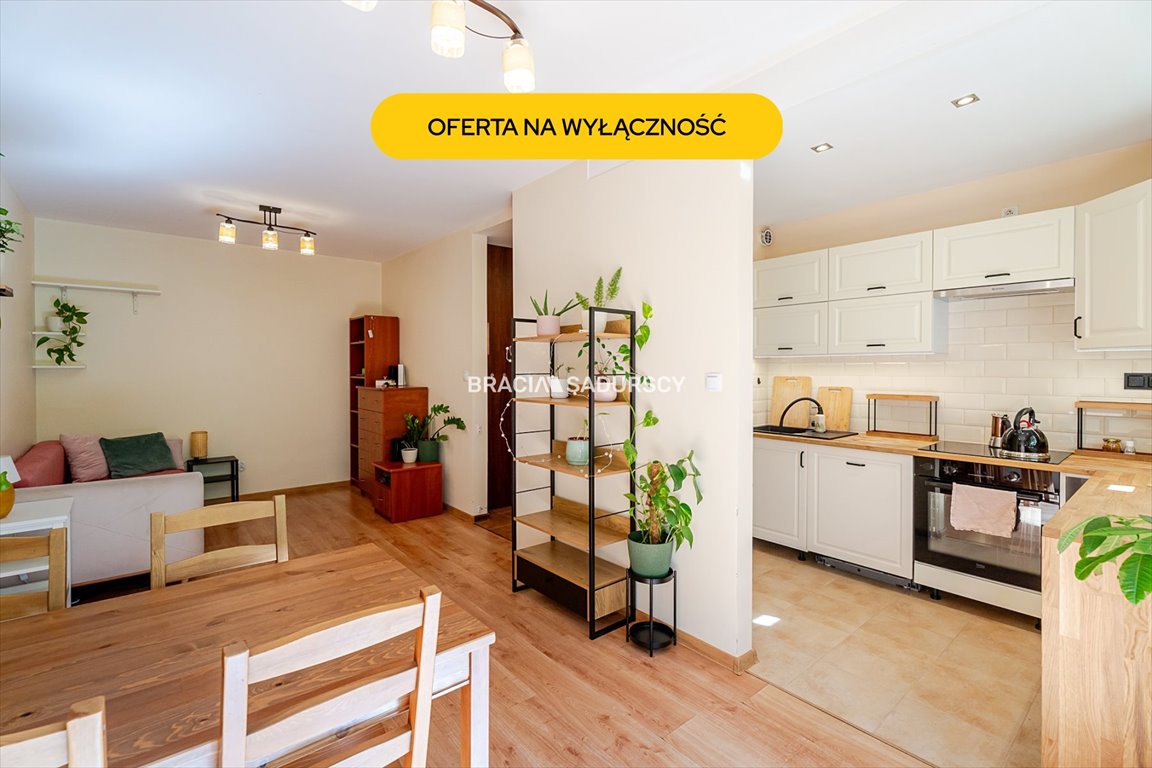 Sprzedam komfortowe 41,63 m² z ogródkiem na Grzegórzkach Kraków, Grzegórzki, Grzegórzki, Grzegórzecka  41m2 Foto 1