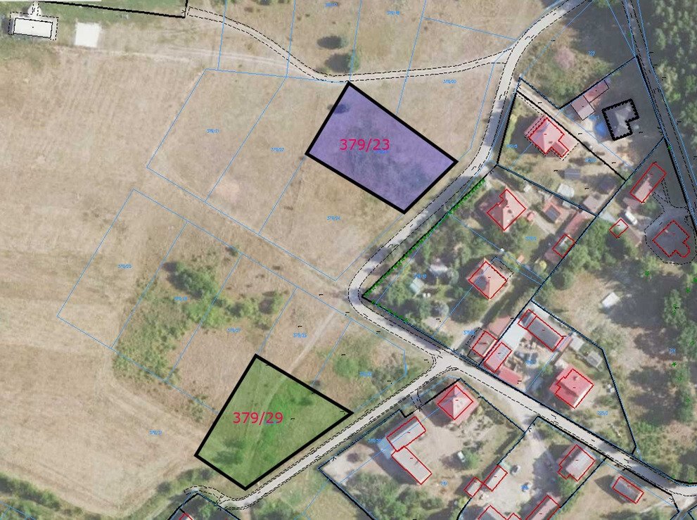 Działka budowlana na sprzedaż Krzaki  1 518m2 Foto 1