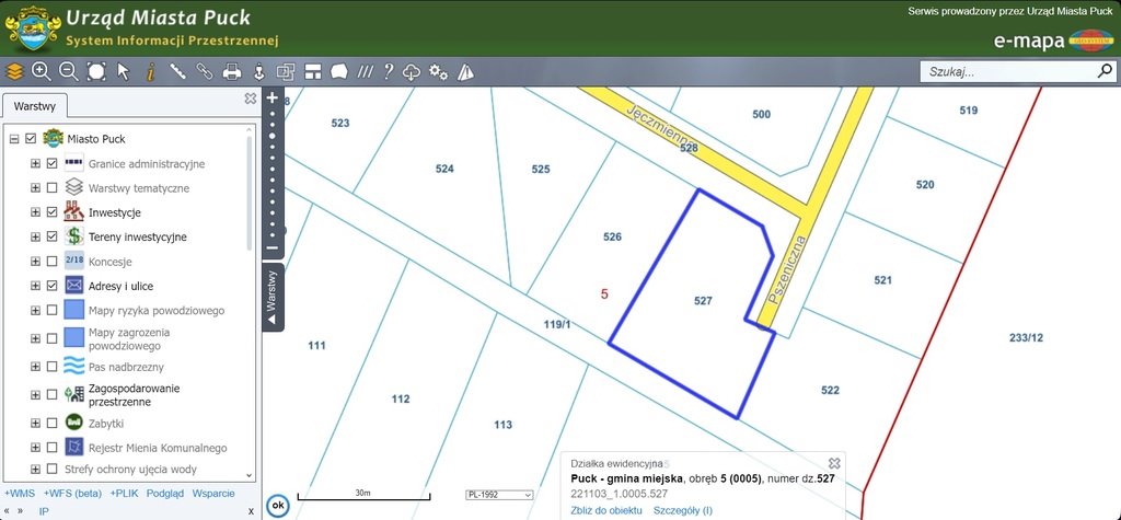 Działka budowlana na sprzedaż Puck  1 148m2 Foto 2