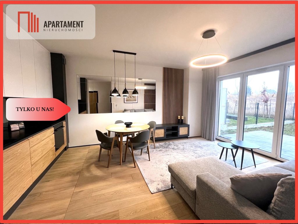Nowoczesny apartament z ogródkiem, 67 m², pełne umeblowanie Chojnice  67m2 Foto 1