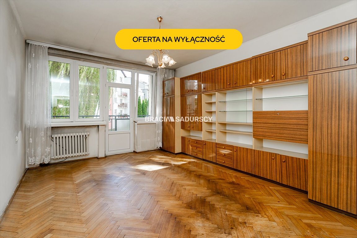 Polecam przestronne 2-pokojowe mieszkanie 59 m² z balkonami w Krowodrzy Kraków, Krowodrza, Krowodrza, Łokietka  59m2 Foto 1