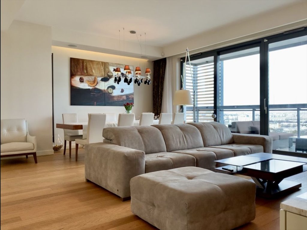 Ekskluzywny apartament 142 m² z panoramicznym widokiem i werandą Warszawa, Śródmieście Północne, Grzybowska  142m2 Foto 1