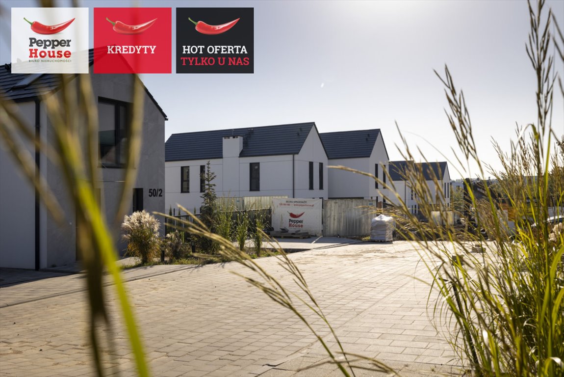 Nowoczesny dom z garażem, panele fotowoltaiczne, tarasy Gdańsk, Jasień, Oliwkowa  195m2 Foto 1