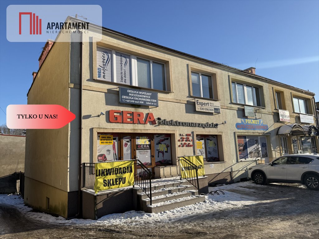 Zapraszam do zakupu lokalu usługowego 95,6 m² w centrum Człuchowa Człuchów  96m2 Foto 1