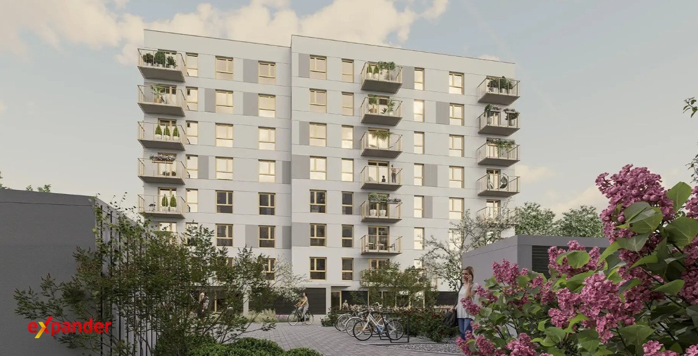 Zapraszam do 45 m² mieszkania z dużym balkonem na Osiedlu Piastów Osiedle Piastów, 58A  45m2 Foto 1