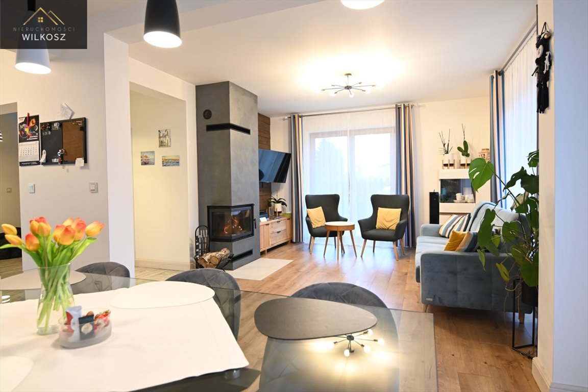 Nowoczesny bliźniak z kominkiem, 95,47 m2, Piła Piła, Koszyce  95m2 Foto 1