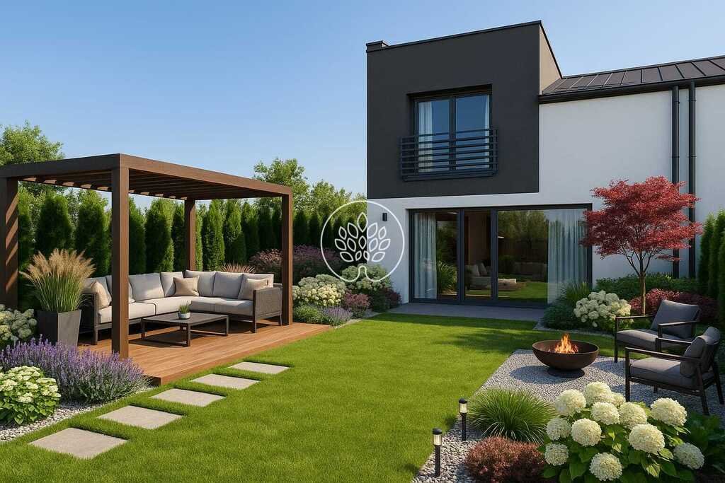 Nowoczesny dom z ogrodem, 5 pokoi, klimatyzacja Dobrcz  115m2 Foto 1