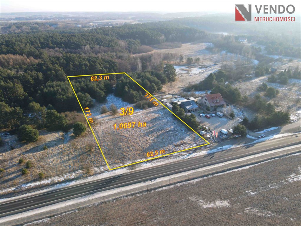 Działka 1,07 ha w Kapalicy z decyzją o zabudowie Kapalica  10 697m2 Foto 1