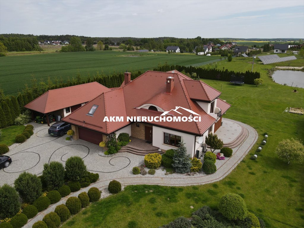 Ekskluzywny dom 267 m² z dużą działką i stawem zapraszam Kwidzyn  267m2 Foto 1