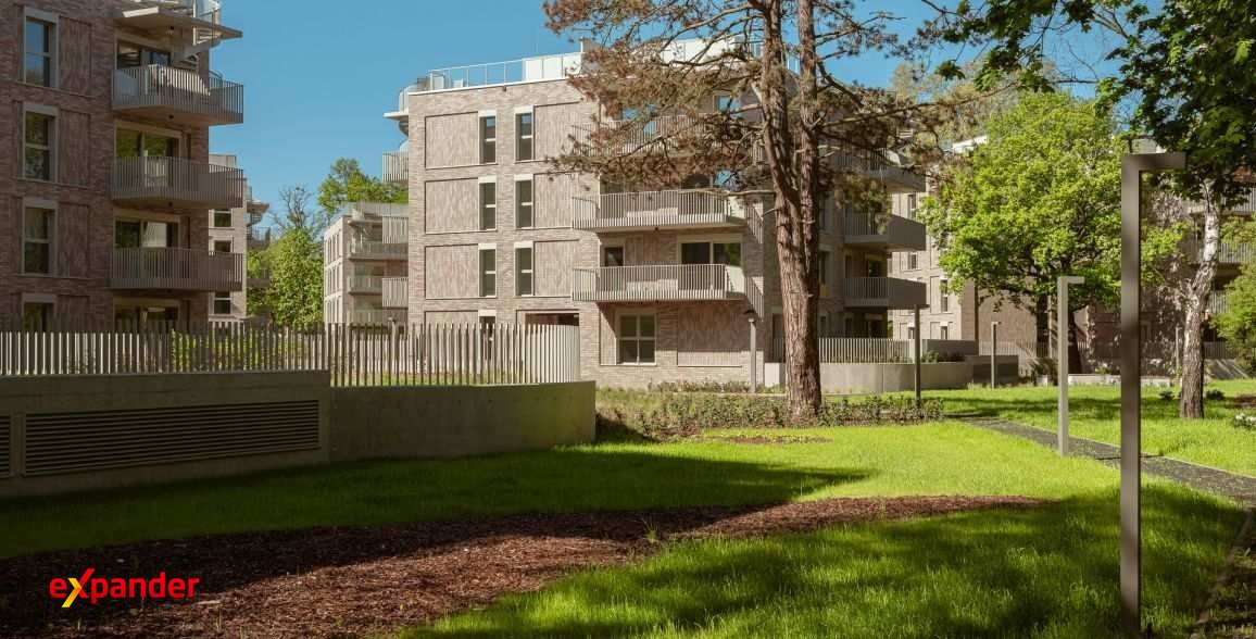 Polecam luksusowy apartament 53 m² z ogródkiem w Wrocławiu Wrocław, Zacisze-Zalesie-Szczytniki, aleja Ludomira Różyckiego  53m2 Foto 1