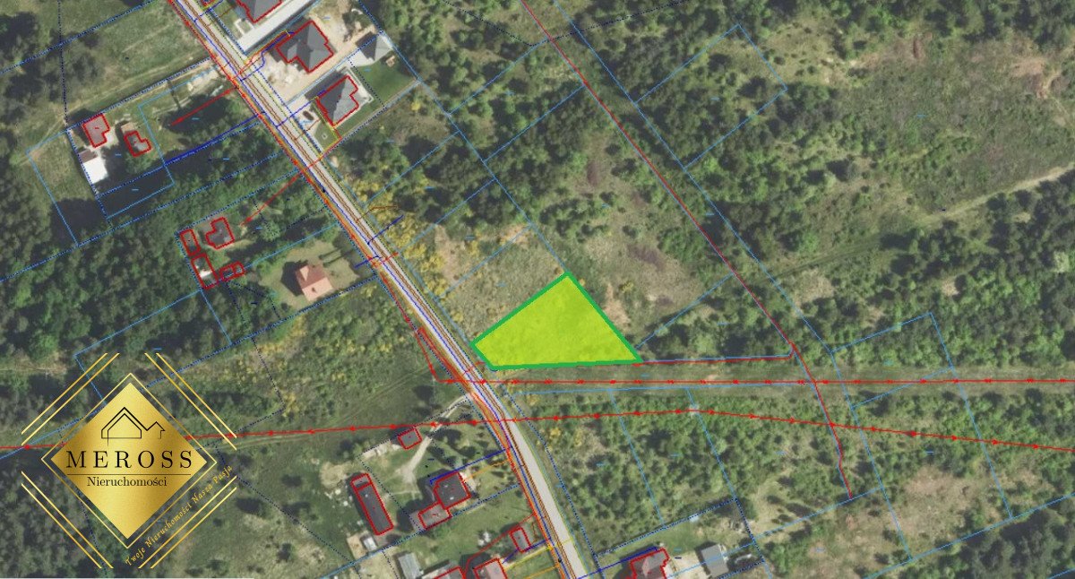 Do sprzedania działka budowlana 1129 m² z mediami w Aleksandrii Aleksandria Pierwsza  1 129m2 Foto 1