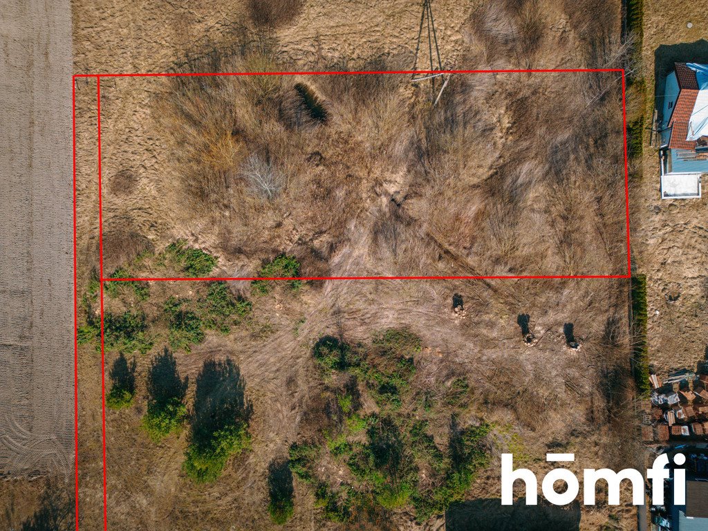 Działka rolna z możliwością budowy domu, media, lasy Wilczeniec Bogucki  1 733m2 Foto 1