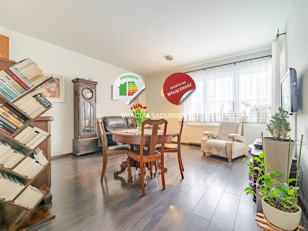 Przestronne 3-pokojowe mieszkanie 84 m2 z balkonem i miejscem postojowym Kraków, Dębniki, Kliny, Mieczykowa  84m2 Foto 1