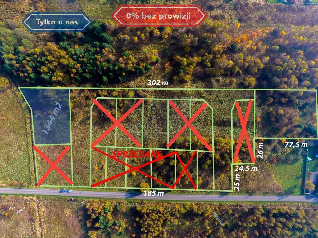 Działka 1344 m2 z warunkami zabudowy, cicha okolica Kuźnica Stara, Kuźnica-Folwark  1 344m2 Foto 1