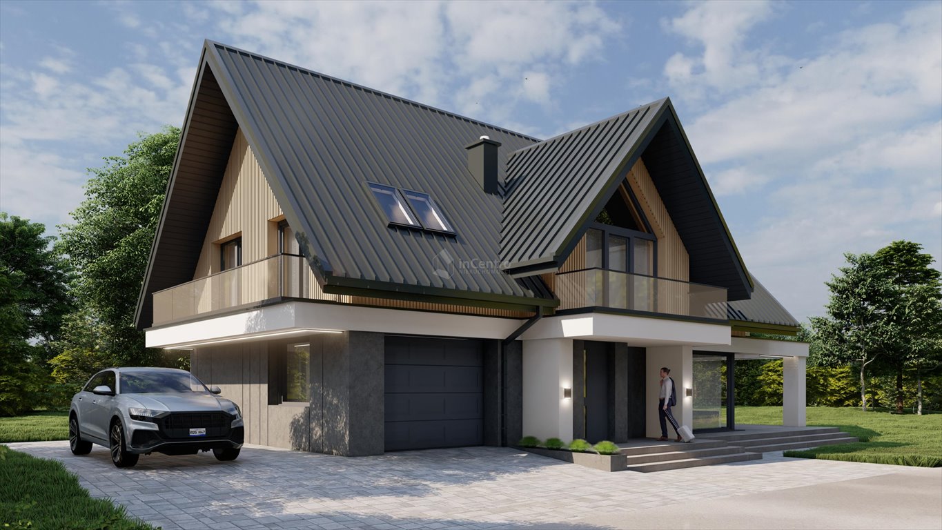 Działka z widokiem na Tatry, 2420m², koncepcja domu zapraszam Zaskale, Kościelna  2 420m2 Foto 1