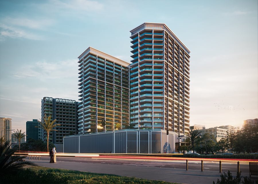 Nowoczesny 35 m² apartament z planem płatności w Dubaju Zjednoczone Emiraty Arabskie, Al Jaddaf, Al Jaddaf, Al Jaddaf, Dubaj  35m2 Foto 1