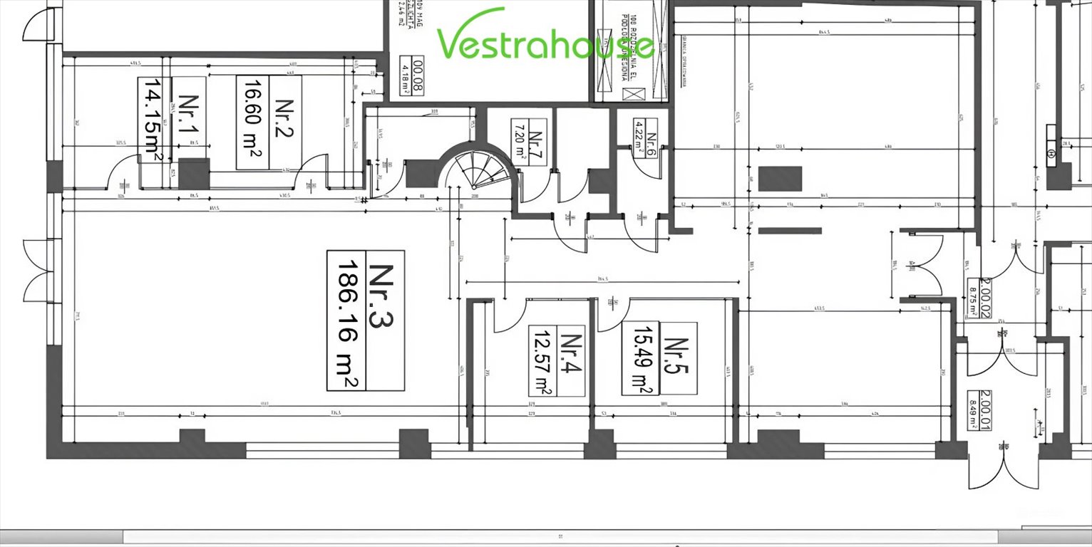 Lokal użytkowy na wynajem Warszawa, Mokotów, Stegny, al. Aleja gen. Władysława Sikorskiego  256m2 Foto 2