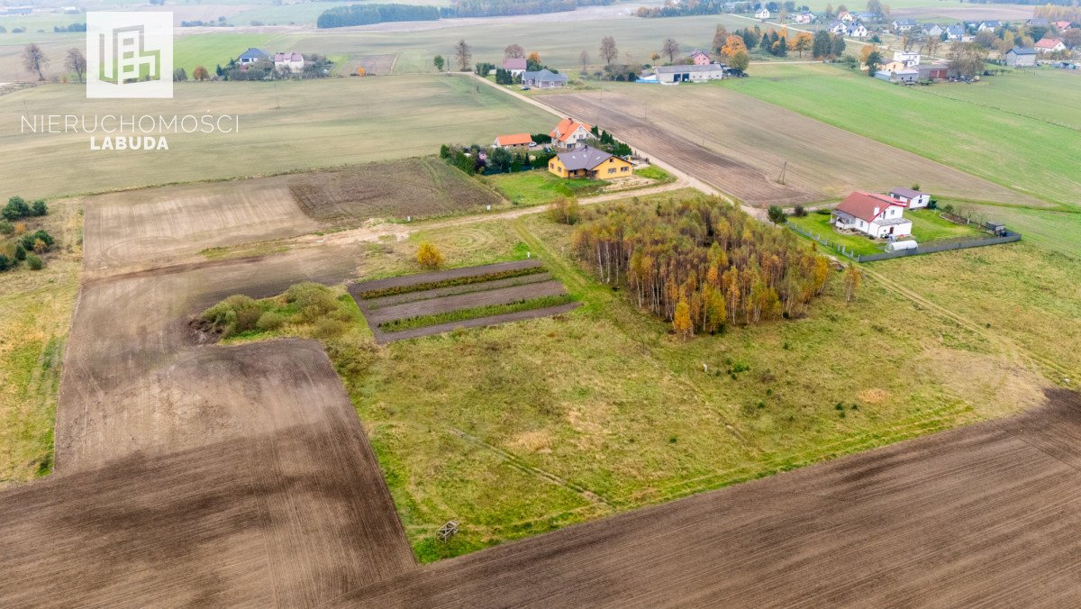 Działka budowlana 1536 m² w Borczu - spokojne miejsce Borcz  1 536m2 Foto 1