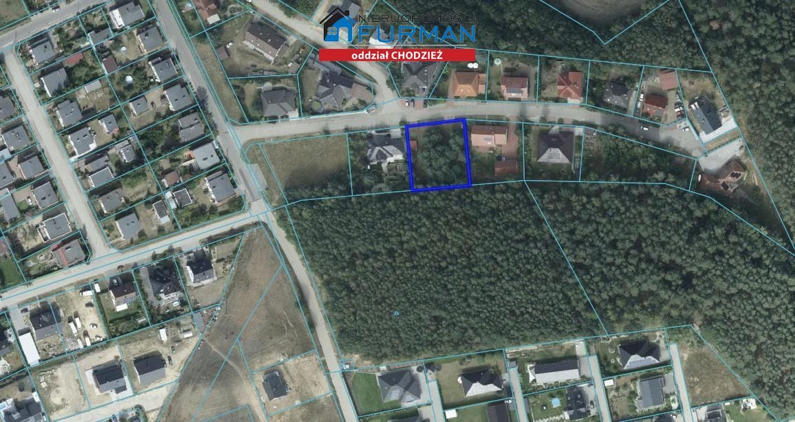 Działka budowlana 1228 m² w Ratajach – las, media, spokojna okolica Rataje  1 228m2 Foto 1