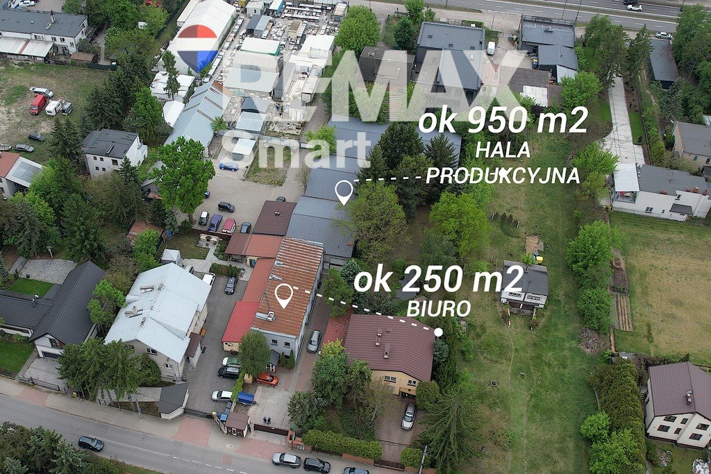 Hala komercyjna 1143 m² z magazynem i biurami - Wesoła Warszawa, Mazowiecka 72  1 142m2 Foto 1