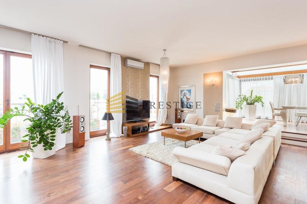 Luksusowe 210 m² mieszkanie z tarasem i garażem w Wilanowie Warszawa, Wilanów, Franciszka Klimczaka  210m2 Foto 1