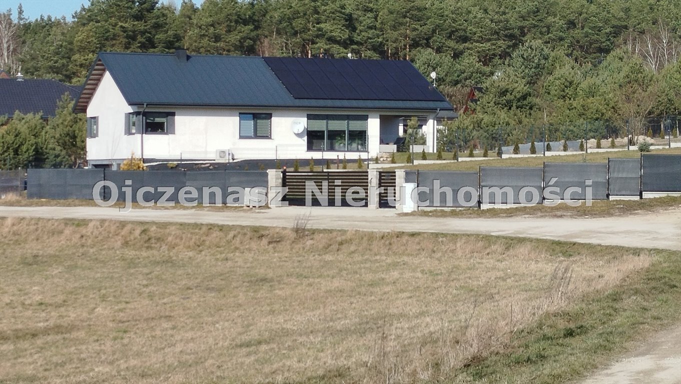 Unikalny dom 240 m2 z garażem i solarami, blisko lasu Dąbrówka Nowa  240m2 Foto 1