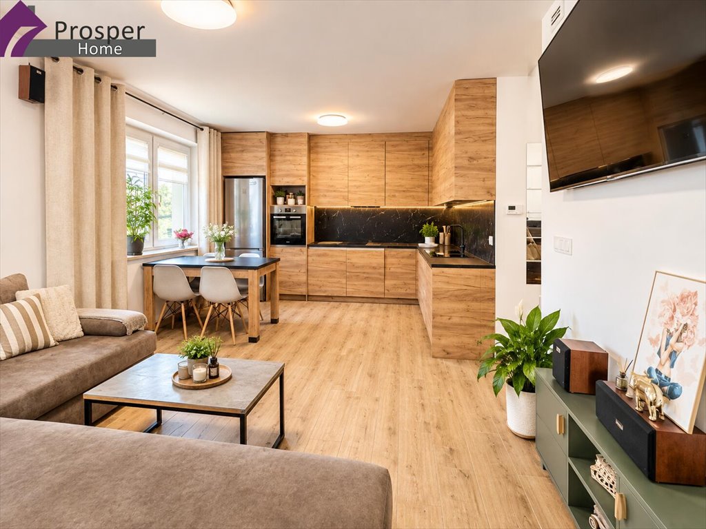 Polecam przestronne 3-pokojowe mieszkanie 60,6 m² z ogródkiem w Rzeszowie Rzeszów, Dębicka  61m2 Foto 1