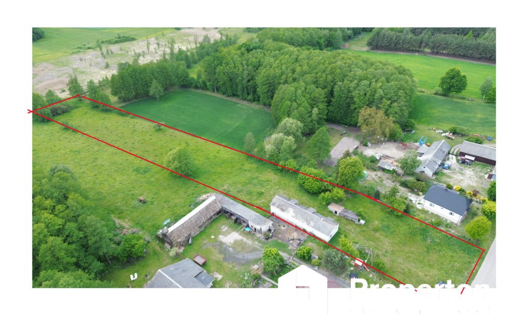 Działka 7,9 ha z budynkami i mediami w Mory Mory  7 891m2 Foto 1