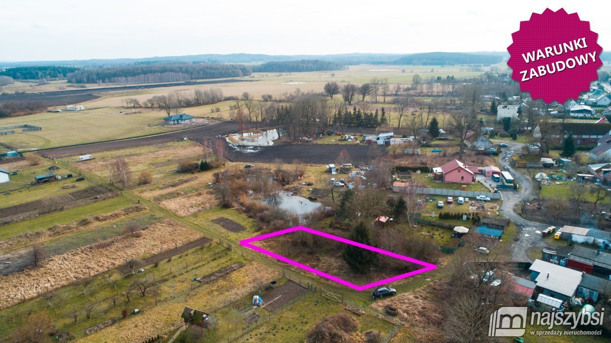 Polecam działkę 806 m² z warunkami zabudowy w Gorawinie Gorawino, wieś  806m2 Foto 1