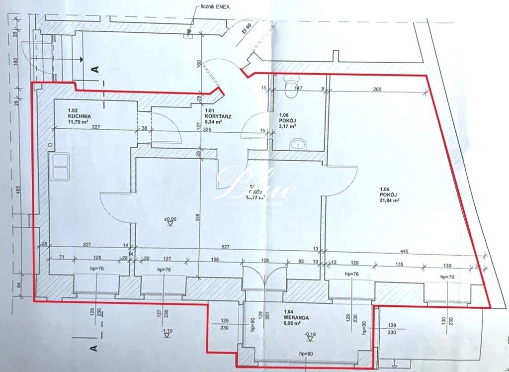 Mieszkanie dwupokojowe na sprzedaż Szczecin, Śródmieście  57m2 Foto 1