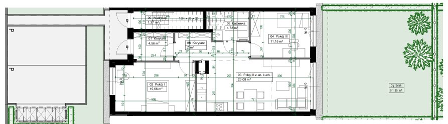 Mieszkanie trzypokojowe na sprzedaż Lesznowola, Lesznowola  66m2 Foto 1