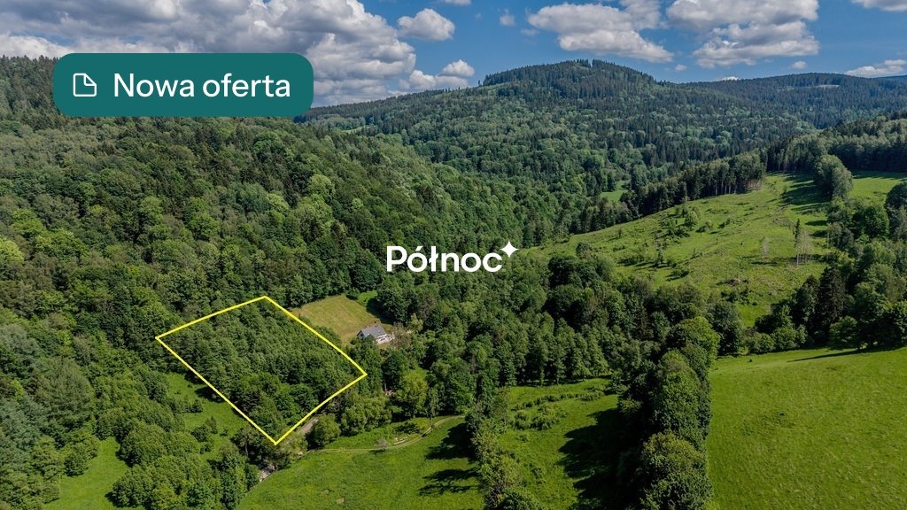 Działka 50 arów z widokiem na góry i las - idealna pod rekreację Konradów  5 000m2 Foto 1