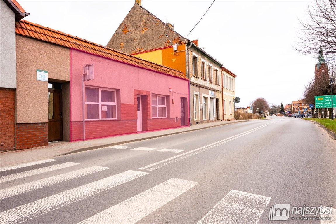Lokal użytkowy 79 m2 przy głównej ulicy, gotowy do działalności Resko, Wojska Polskiego  79m2 Foto 1