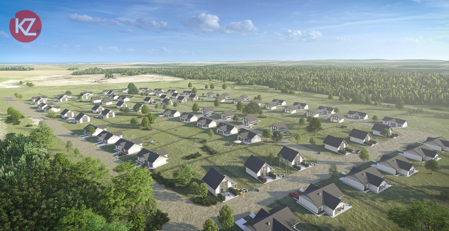 Działka budowlana 1332 m² z decyzją i prądem w Cyk Cyk  1 332m2 Foto 1