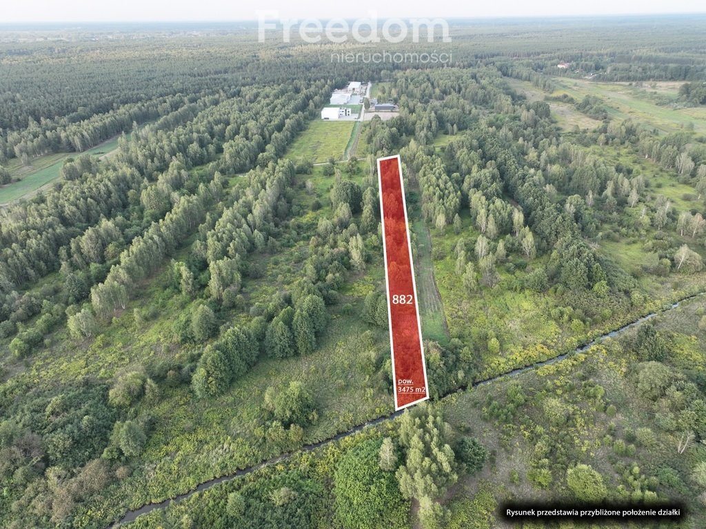 Działka inwestycyjna na sprzedaż Okuniew, Inwestorska  3 475m2 Foto 1